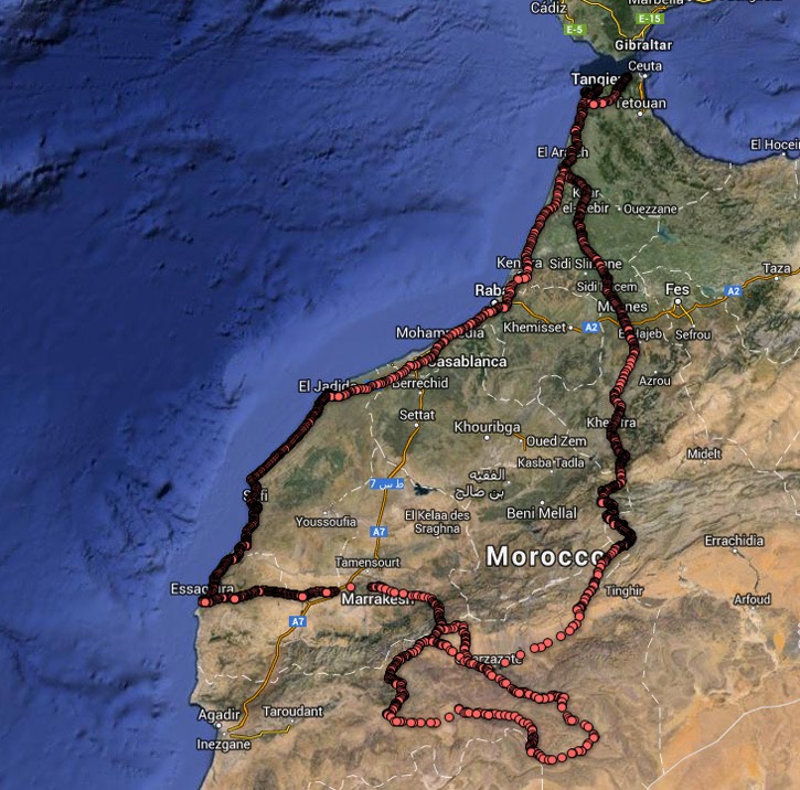 Morocco-June-2013-route